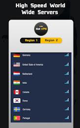 OnlineVPN Lite ဖန်သားပြင်ဓာတ်ပုံ 2