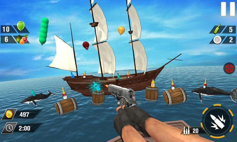 Bottle Gun Shooter Game Screenshot 3