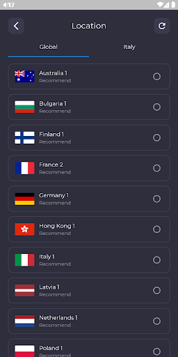 Italy VPN - Fast Proxy Server Screenshot 4