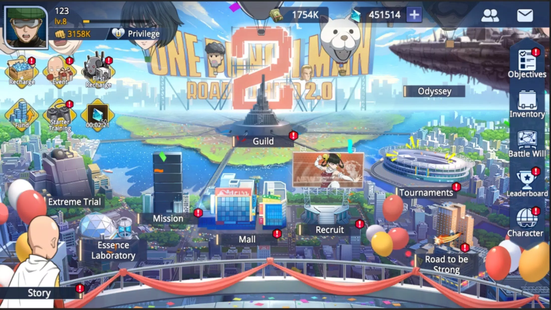 One Punch Man:Road to Hero 2.0 Screenshot 2