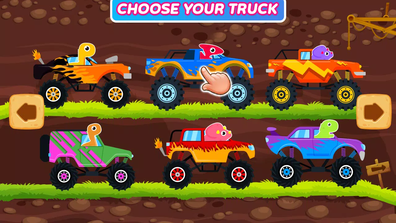 Dinosaurs Trucks Auto Workshop Screenshot 3