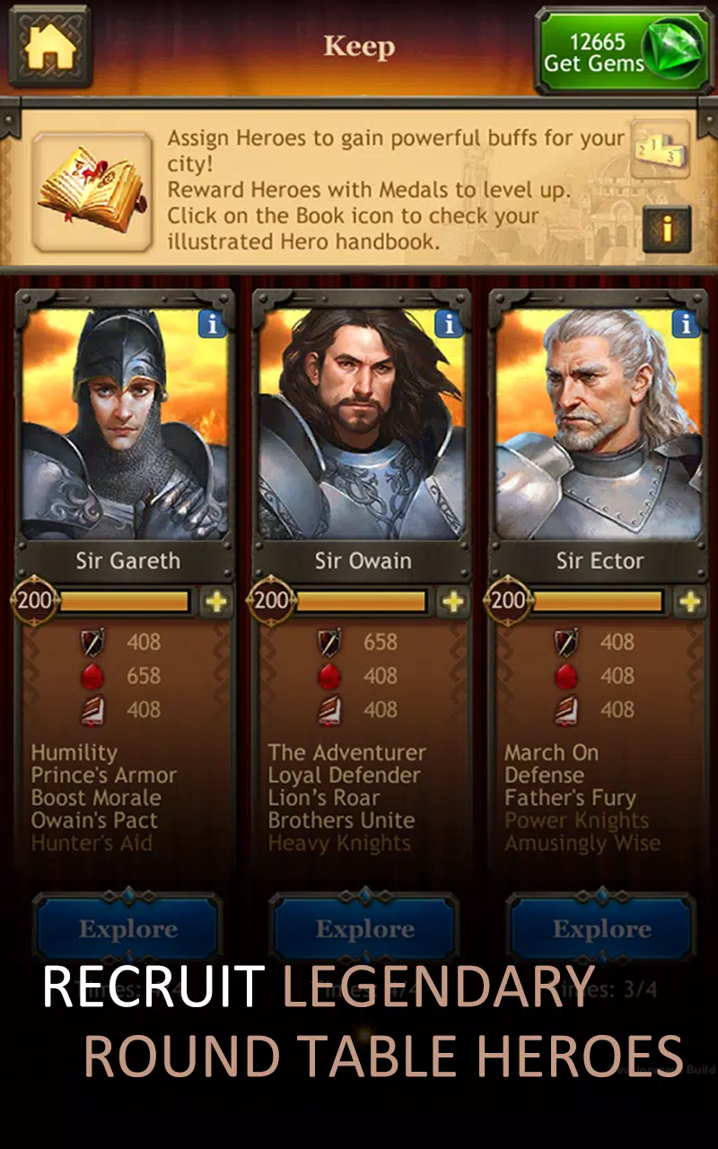 Kingdoms of Camelot: Battle應用截圖第3張