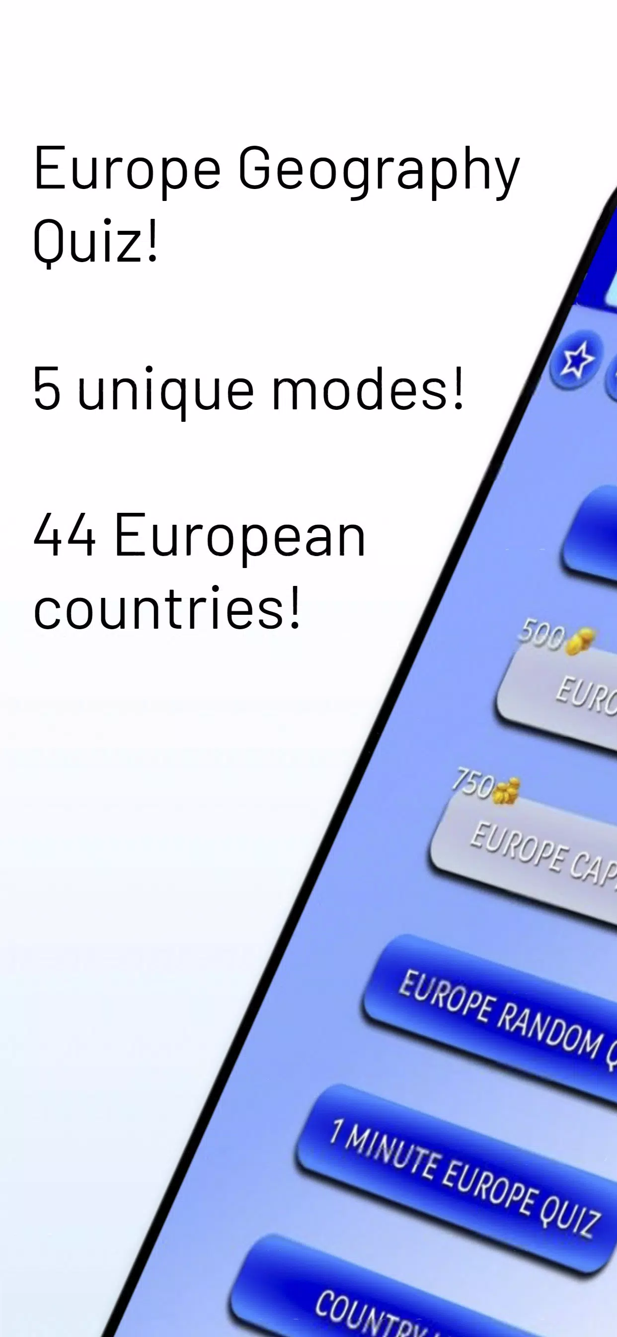 Europe Geography Quiz Screenshot 1
