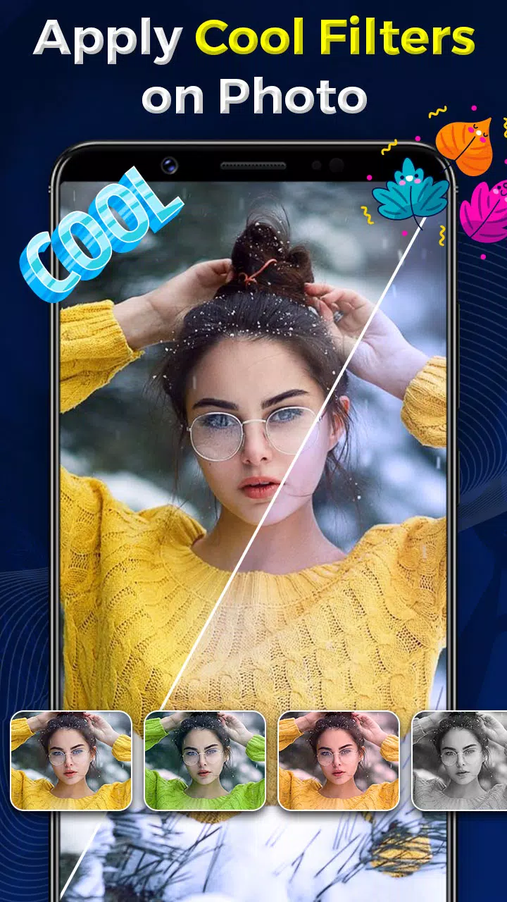 Add Text on Photo - Img Editor Скриншот 3