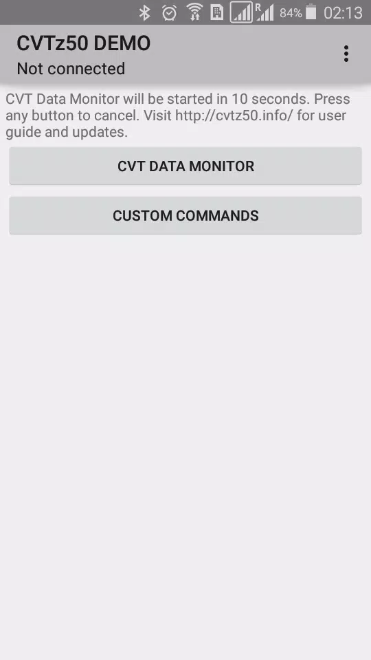 CVTz50 DEMO Capture d'écran 1