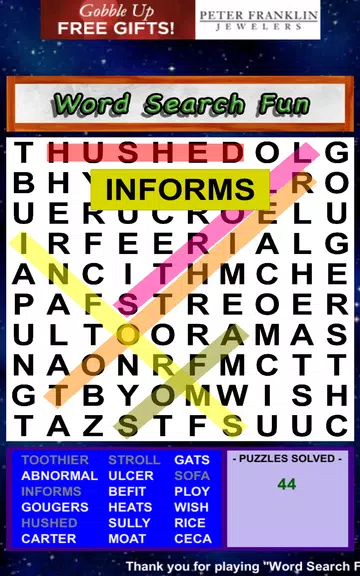 Word Search Scramble Word Find Screenshot 4