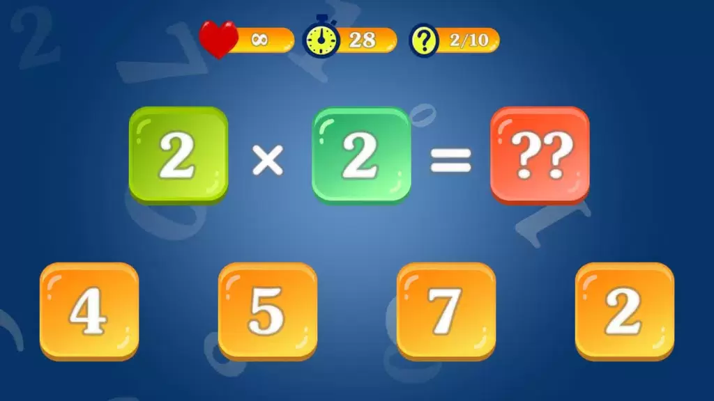 Multiply & Division (2х2) Tangkapan skrin 1