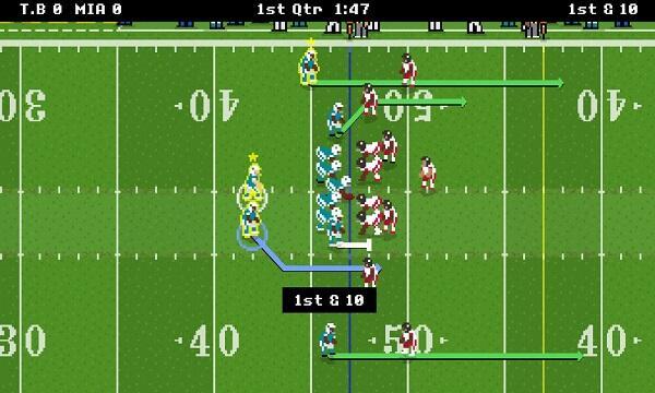 Retro Bowl College Mod Captura de pantalla 1