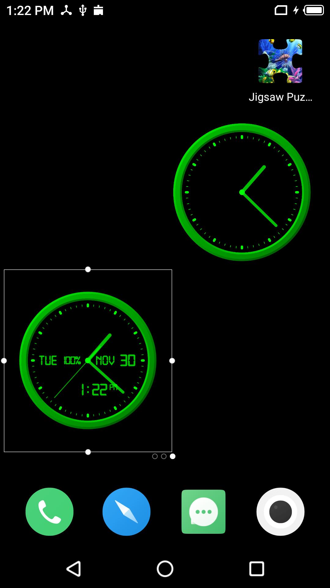 Analog Clock-7 Mobile Screenshot 4