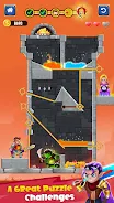 Hero Rescue - Pin Puzzle Games Capture d'écran 1