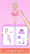 DIY Paper Doll: Dress Up Diary Screenshot 2