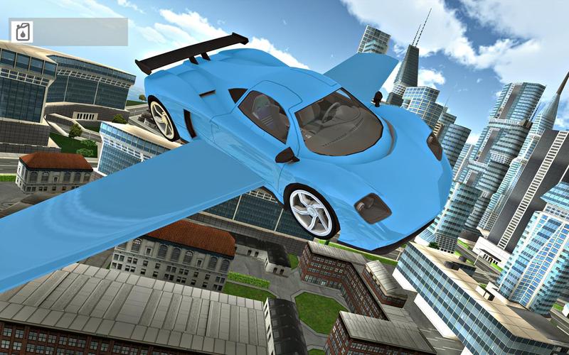 Flying Car Simulator Xtreme 3D Captura de tela 2