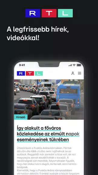 RTL.hu hírek, sztárok, videók Zrzut ekranu 1