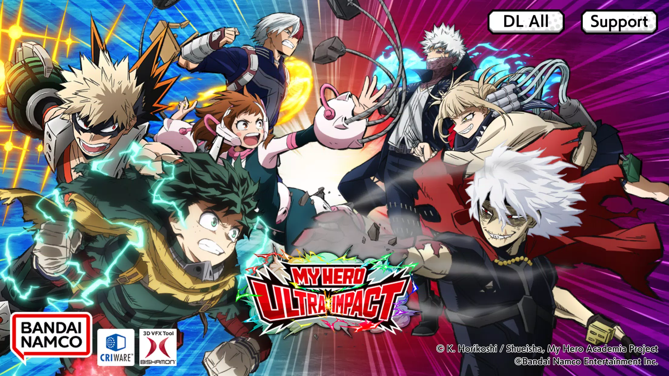 MY HERO ULTRA IMPACT Screenshot 1