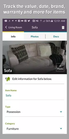 HomeZada Mobile Скриншот 4