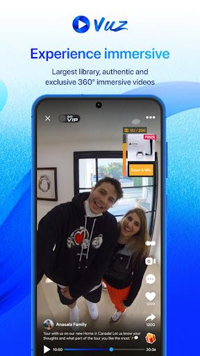 VUZ: Live 360 VR Videos Captura de pantalla 3