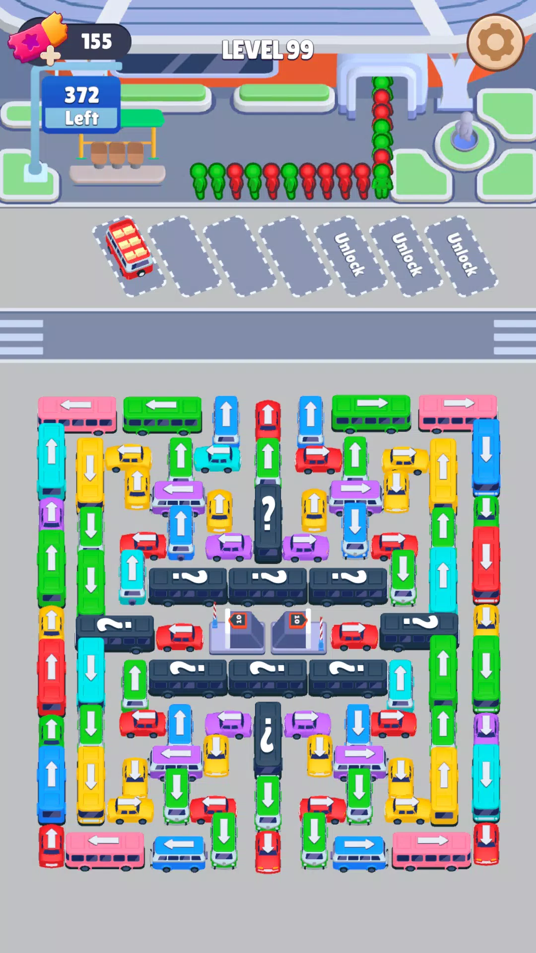 Bus Sort: Car Parking Jam Schermafbeelding 3