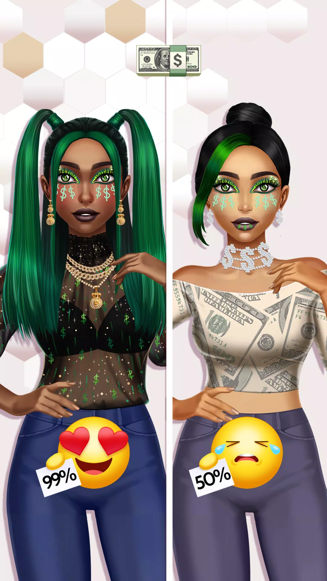 Emoji Makeup Game Captura de tela 3