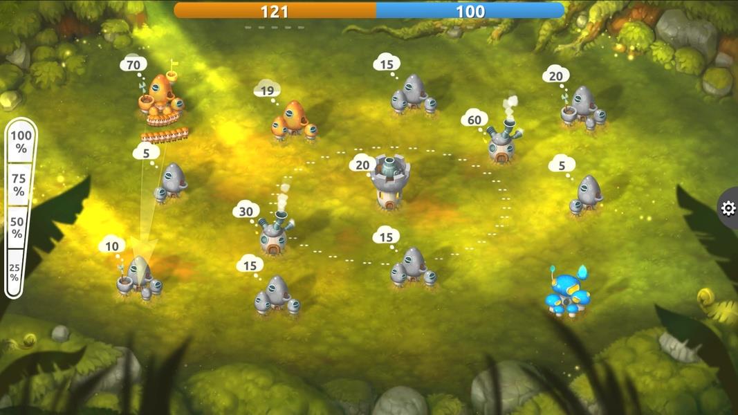 Mushroom Wars 2: RTS Strategy Capture d'écran 1