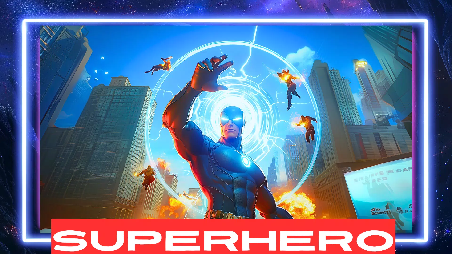 Psychic Hero: a superhero game Capture d'écran 1