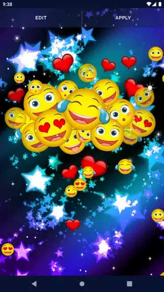 Cute Emoji Live Wallpaper Zrzut ekranu 4