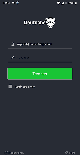 Deutsche VPN Tangkapan skrin 3