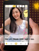 Twinkle Live - Fun Live Stream Video Chat & Call Скриншот 1