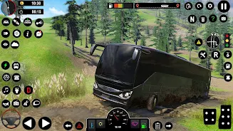 Offroad Bus Games Racing Games Ekran Görüntüsü 1