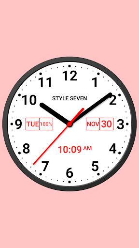 Light Analog Clock-7 Screenshot 3