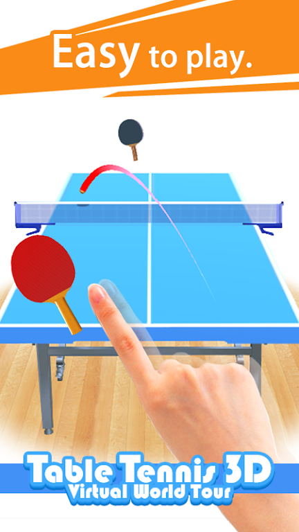 Table Tennis 3D Ping Pong Game スクリーンショット 3