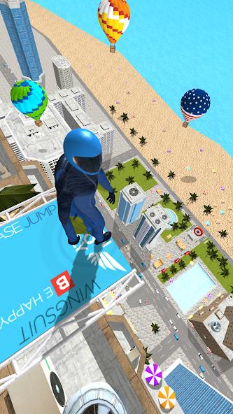 Base Jump Wing Suit Flying Mod ဖန်သားပြင်ဓာတ်ပုံ 2