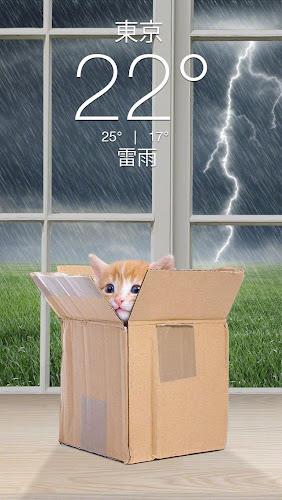 Weather Kitty - App & Widget Ảnh chụp màn hình 4