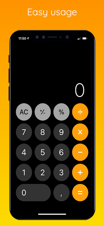 Calculator lOS 17 Screenshot 1