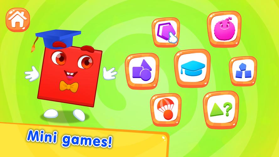 Shape Learning! Games for kids Captura de tela 1