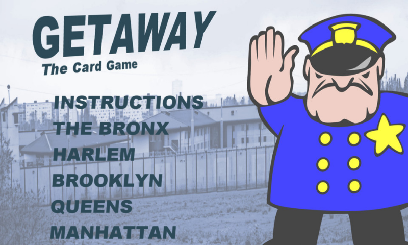 Getaway Card Game Capture d'écran 1