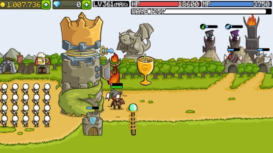 Grow Castle Tower Defense Schermafbeelding 4