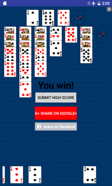 Solitaire 3.14 ภาพหน้าจอ 3