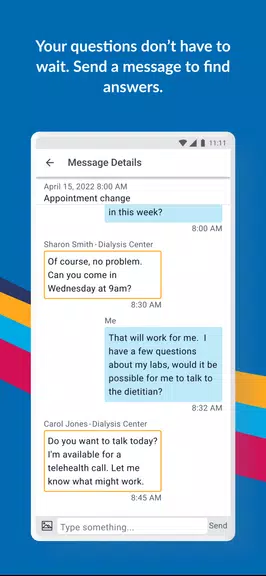 DaVita Care Connect Screenshot 3