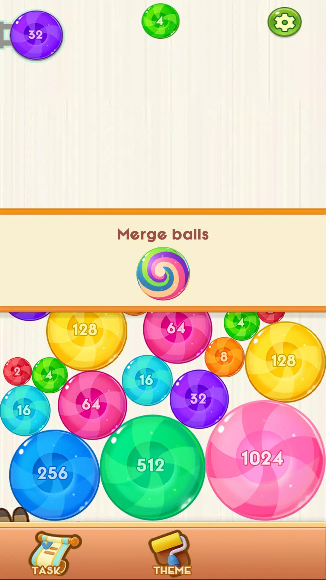 Trendy 2048 Merge Schermafbeelding 4