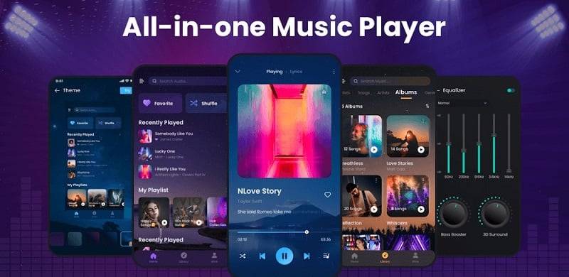 Offline Music Player: My Music Schermafbeelding 1