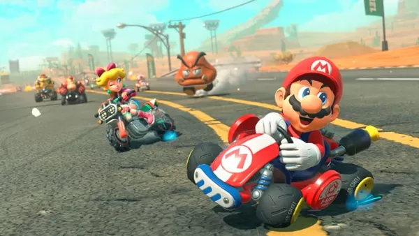 Mario Kart World open-world gameplay