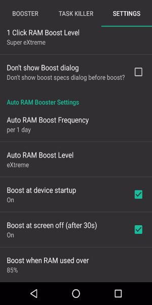 RAM Booster eXtreme Speed Ekran Görüntüsü 3