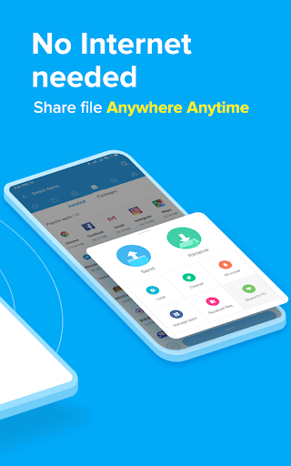 ShareMe File sharing ဖန်သားပြင်ဓာတ်ပုံ 1