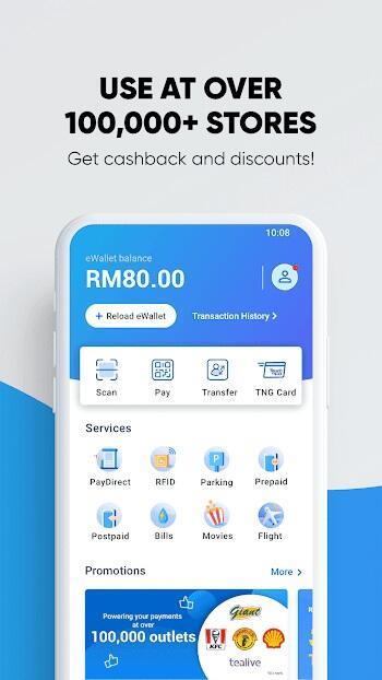 Touch n Go eWallet Mod ဖန်သားပြင်ဓာတ်ပုံ 2