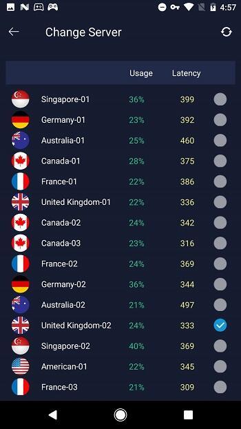 QuickVPN Mod Tangkapan skrin 2