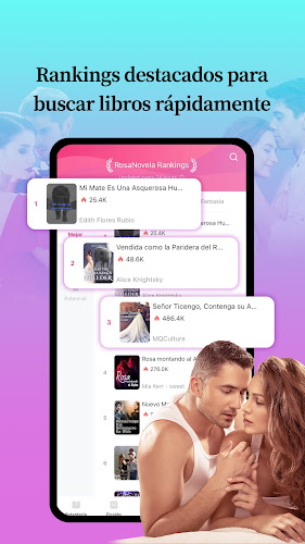 RosaNovela-leer novela libro應用截圖第3張