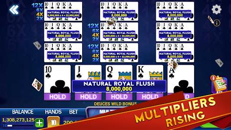 Deuces Wild: Video Poker Ultra ภาพหน้าจอ 2