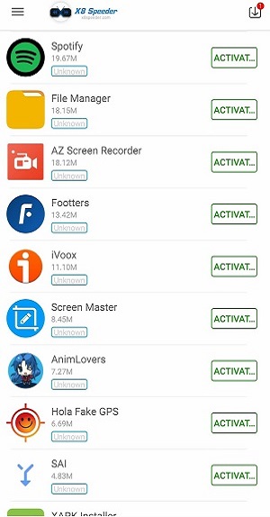 Android အတွက် X8 Speeder APK