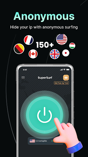 SuperSurf VPN - Fast &Safe VPN Schermafbeelding 4