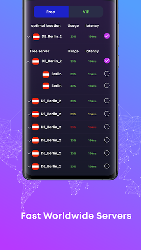 Flash VPN Pro Ảnh chụp màn hình 2